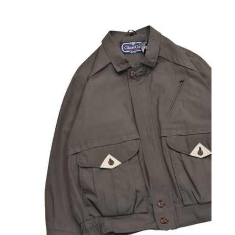 Charcoal Brown Utility Jacket