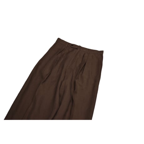 Vintage Three Tuck Linen Slacks