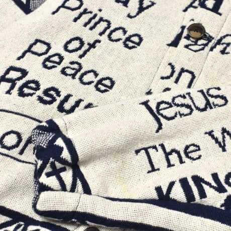 "Remake by VERS"  Vintage Rug Jacket