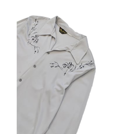 Vintage Embroidery Design L/S Shirt