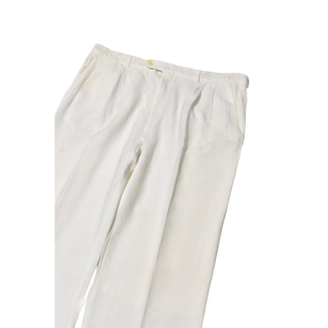 Vintage Two Tuck Linen Slacks