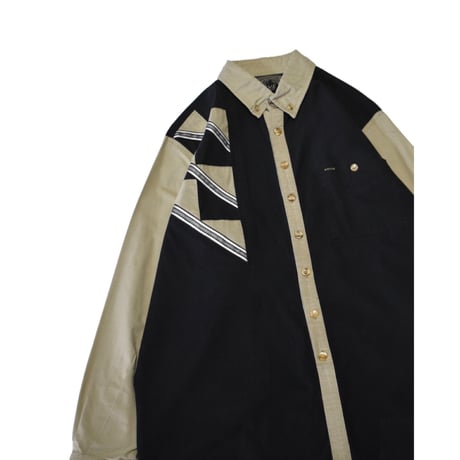 Retro Wave Switching L/S Shirt