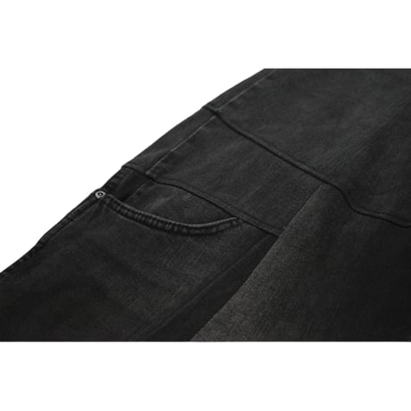 "Remake by VERS" Switching Flare Denim Pants