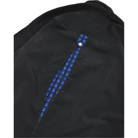 Grid Panel Swching L/S Shirt