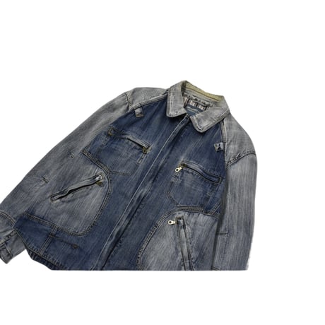 Vintage Rebuild Design Denim Jacket