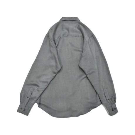 Herringbone Rayon Design L/S Shirt
