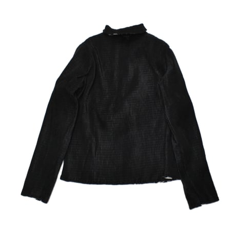 Popcorn Textured Button Jacket