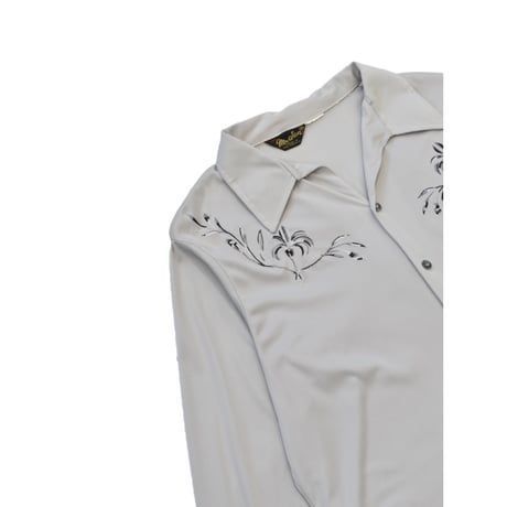 Vintage Embroidery Design L/S Shirt