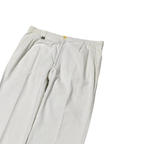 Vintage Double Tuck Linen Slacks