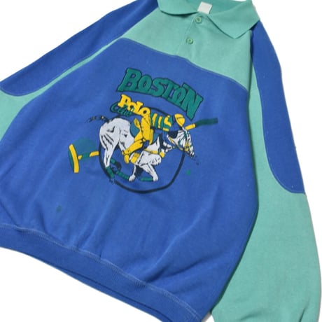 EURO Vintage Sweat Polo Shirt