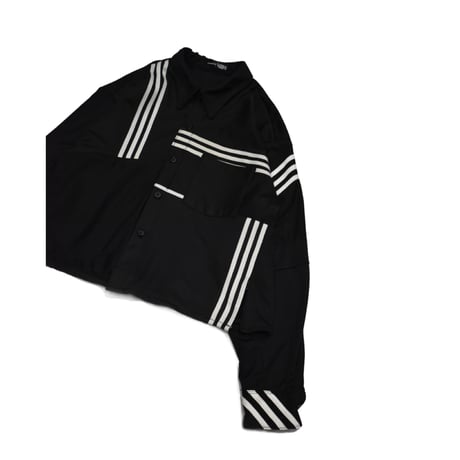 "Remake by VERS" Track Dress Shirt Jacket