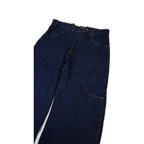 "Remake by VERS" Switching Flare Denim Pants
