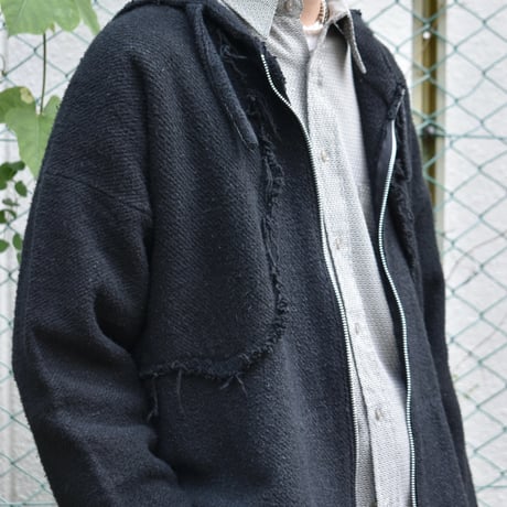 "Remake by VERS" Docking Baja Zip Jacket - Original Overdye -