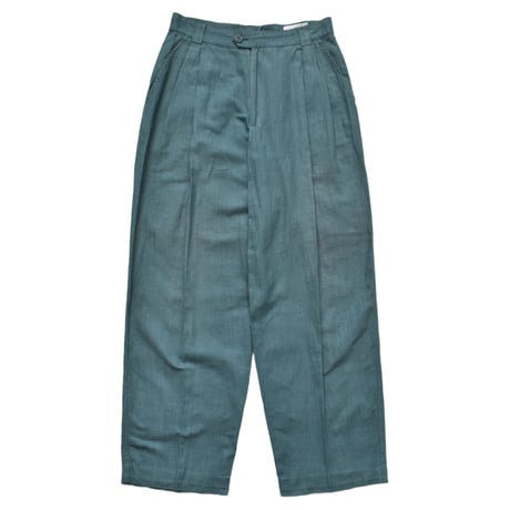 Vintage Two Tucks Linen Slacks