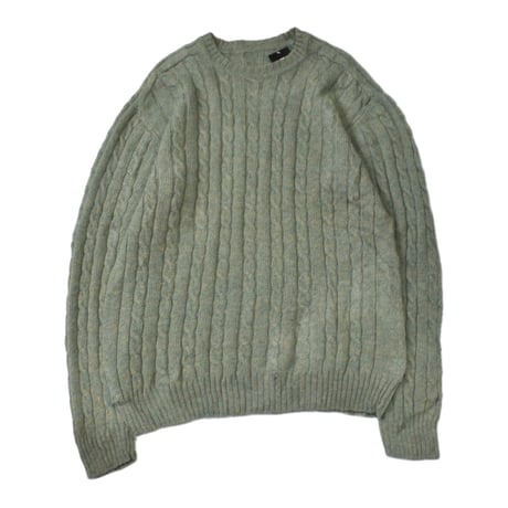 Wide Rib Knit Sweater