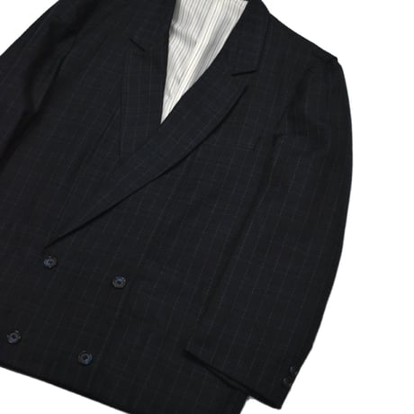 EURO Vintage Shadow Check Tailored Jacket
