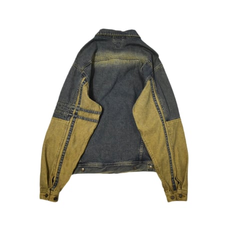 Vintage Switching Denim Jacket