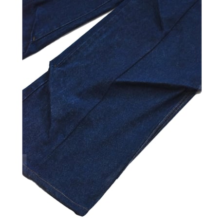 ”Remake by VERS” Asymmetric Tuck Denim Trousers