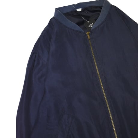 Vintage Silk Bomber Jacket