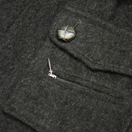 EURO Vintage Tyrolean Loden Half Coat