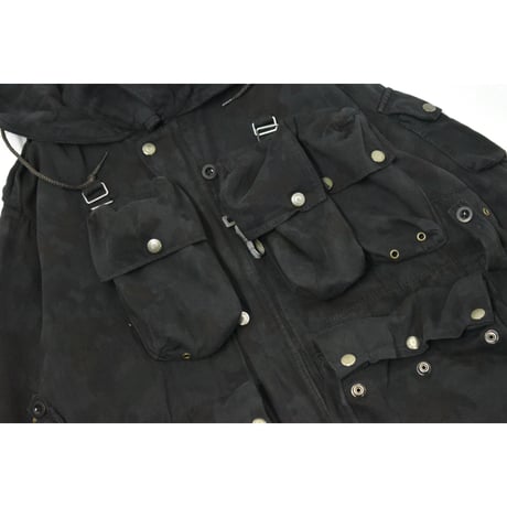 Vintage Swiss Army Over-Dyed Alpenflage Cargo Jacket