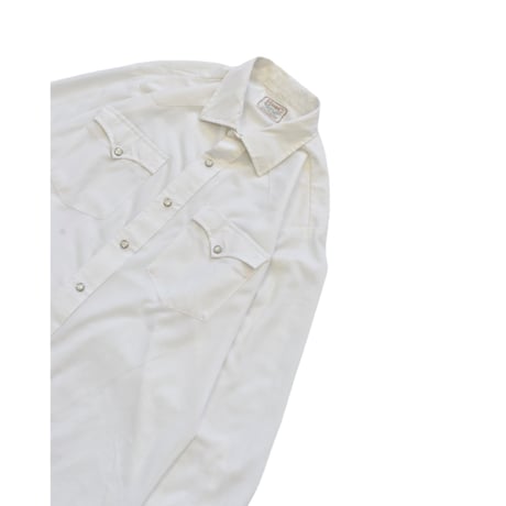 Vintage H BARC White Western Shirt