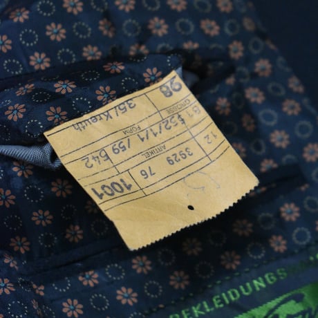 EURO Vintage Embroidery Tyrolean Jacket -Metal Coin Button-