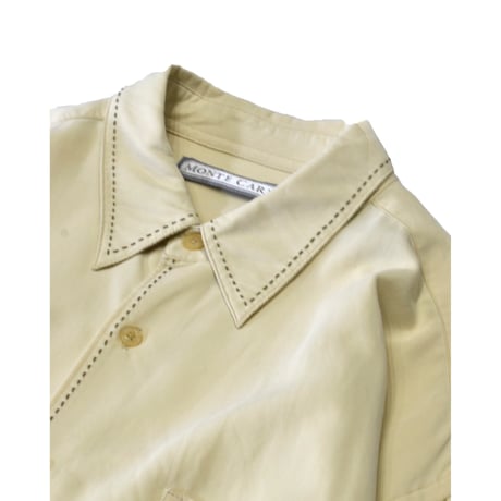 Rayon Blend Stitch Design Shirt