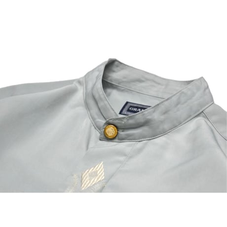 Vintage Embroidery Fly Front L/S Shirt
