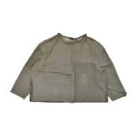 "Remake by VERS" Rebuild Mesh Layered Long Sleeve