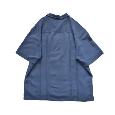 Embroidery Open Collar S/S Shirt