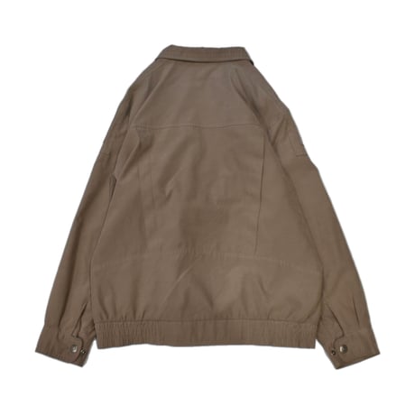 Light Brown Utility Collar Jacket