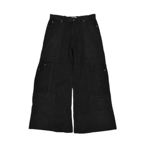 "Remake by VERS" Switching Flare Denim Pants