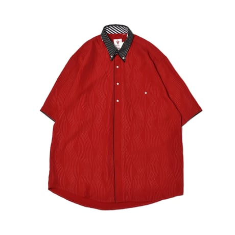 Fly Front Design S/S Shirt