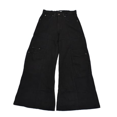 ”Remake by VERS" Switching Flare Denim Pants