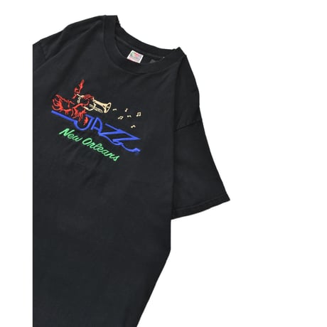 Vintage Embroidery Jazz T-Shirt
