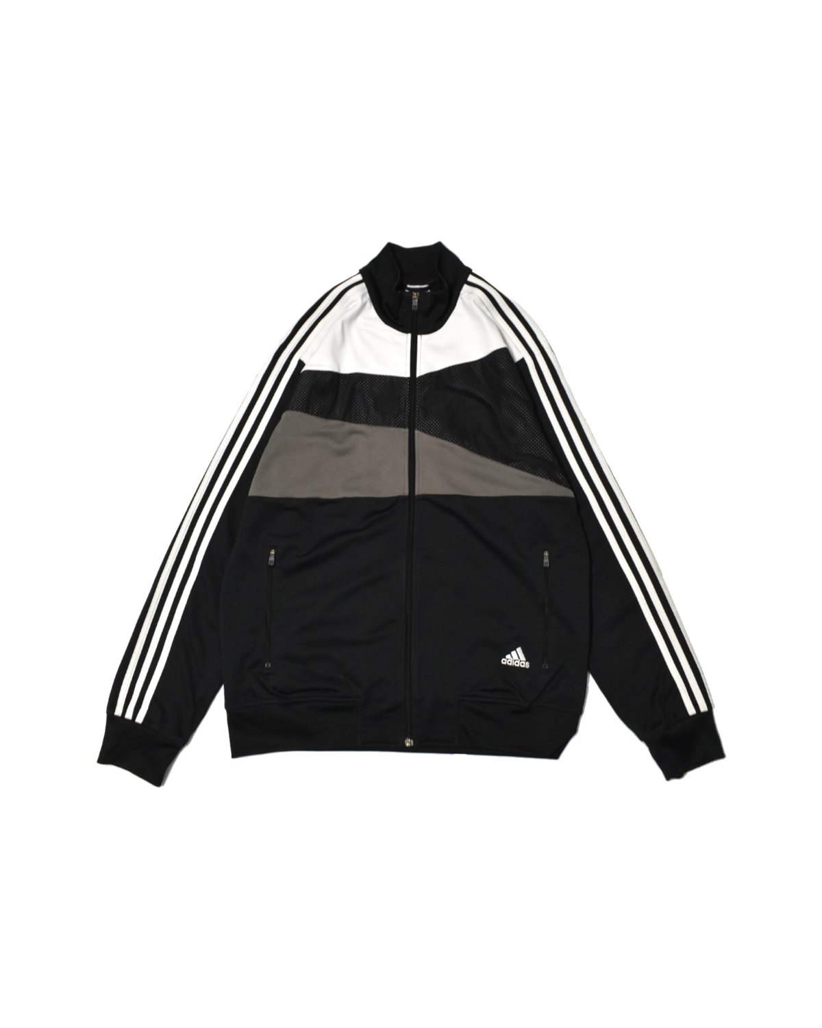 adidas3本線トラックジャケットy2kフェアリーグランジ古着屋NANAロック adidas トラックジャケット フルジップ フェアリーグランジ y2k