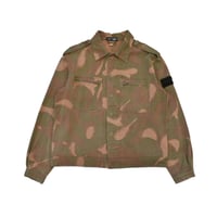 "Remake by VERS" Hurricane Camo Mid-Length Rebuild Jacket