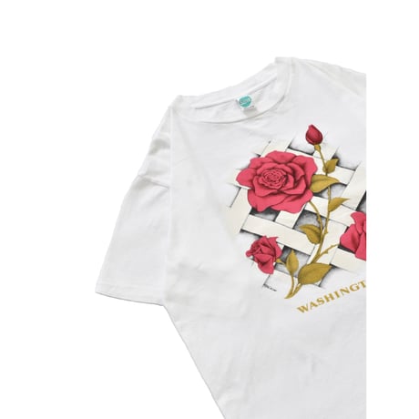 90s Vintage Rose Graphic Souvenir T-Shirt
