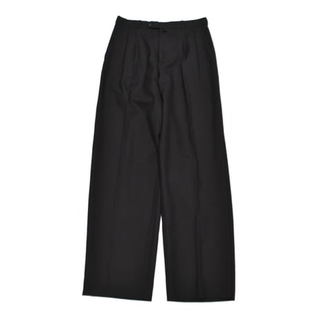 Two Tuck Wide Tapered Slacks