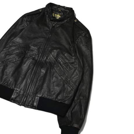 Vintage Short Length Real Leather Jacket