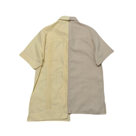 "Remake by VERS" Guayabera Switching S/S Shirt