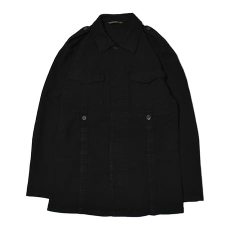 80s~ German Army Moleskin Field Jacket - Original Overdye -