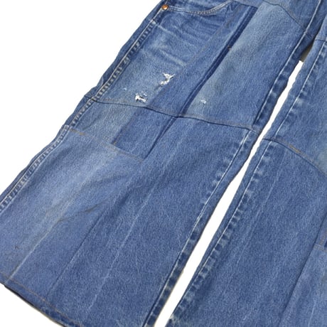 "Remake by VERS" Switching Flare Denim Pants
