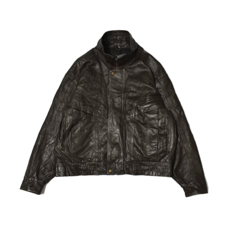 Vintage Short Length Real Leather Jacket