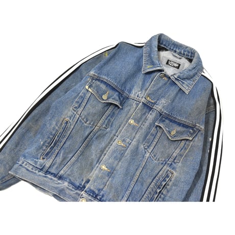 VERS Remake Side Stripe Denim Jacket