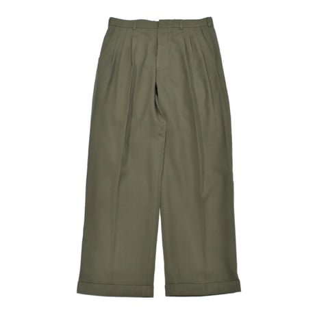 Classic Two Tuck Wide Slacks