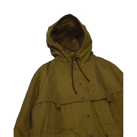 German Vintage Boa Lined Work Parka