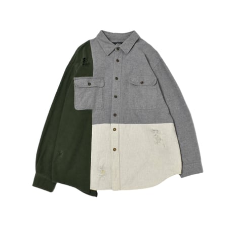 "Remake by VERS" Docking Chamois Cloth L/S Shirt