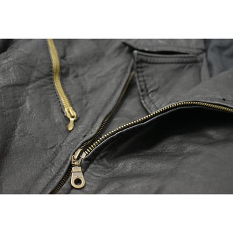 Vintage Short Length Riders Real Leather Jacket